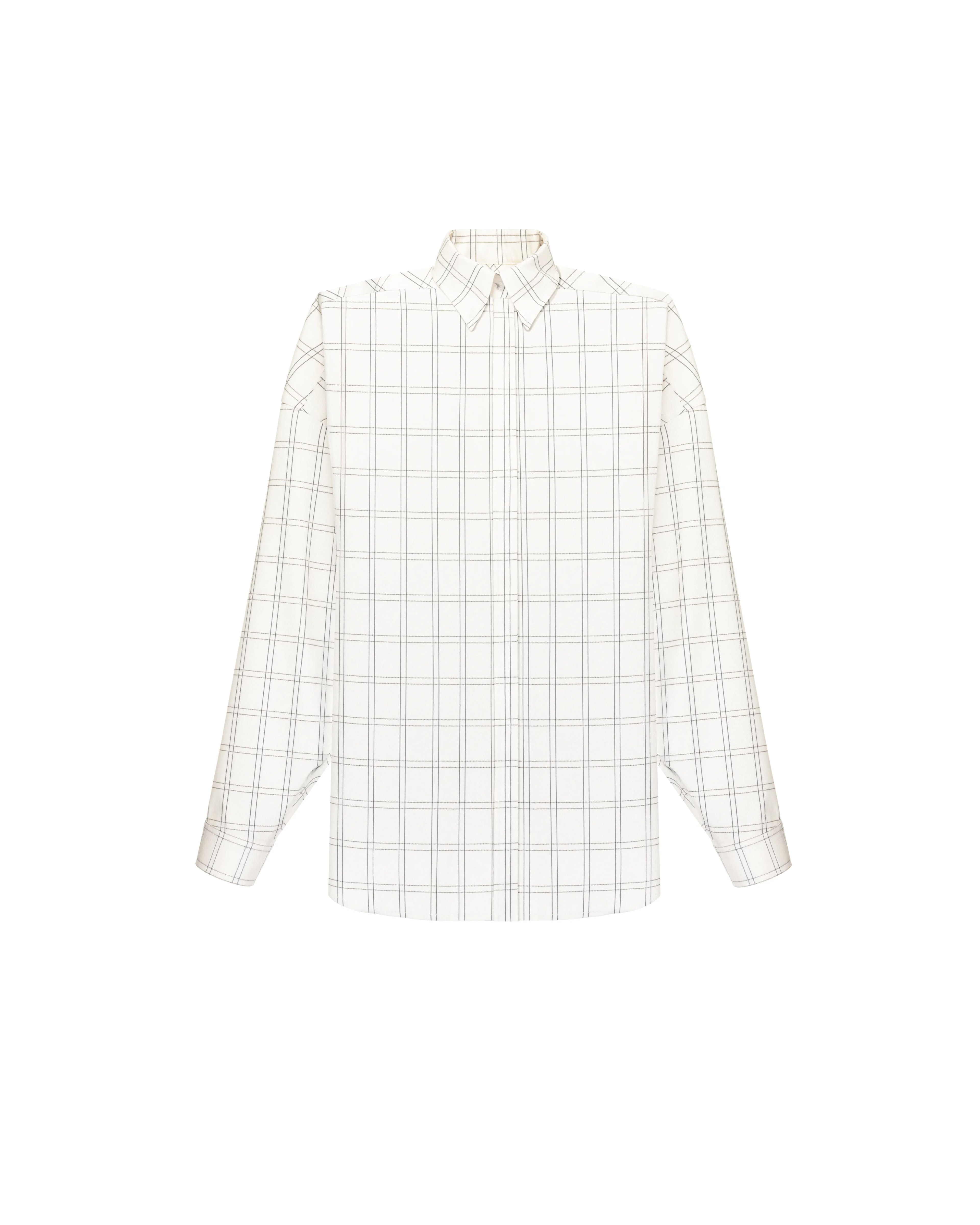 Button-down shirt in cotton