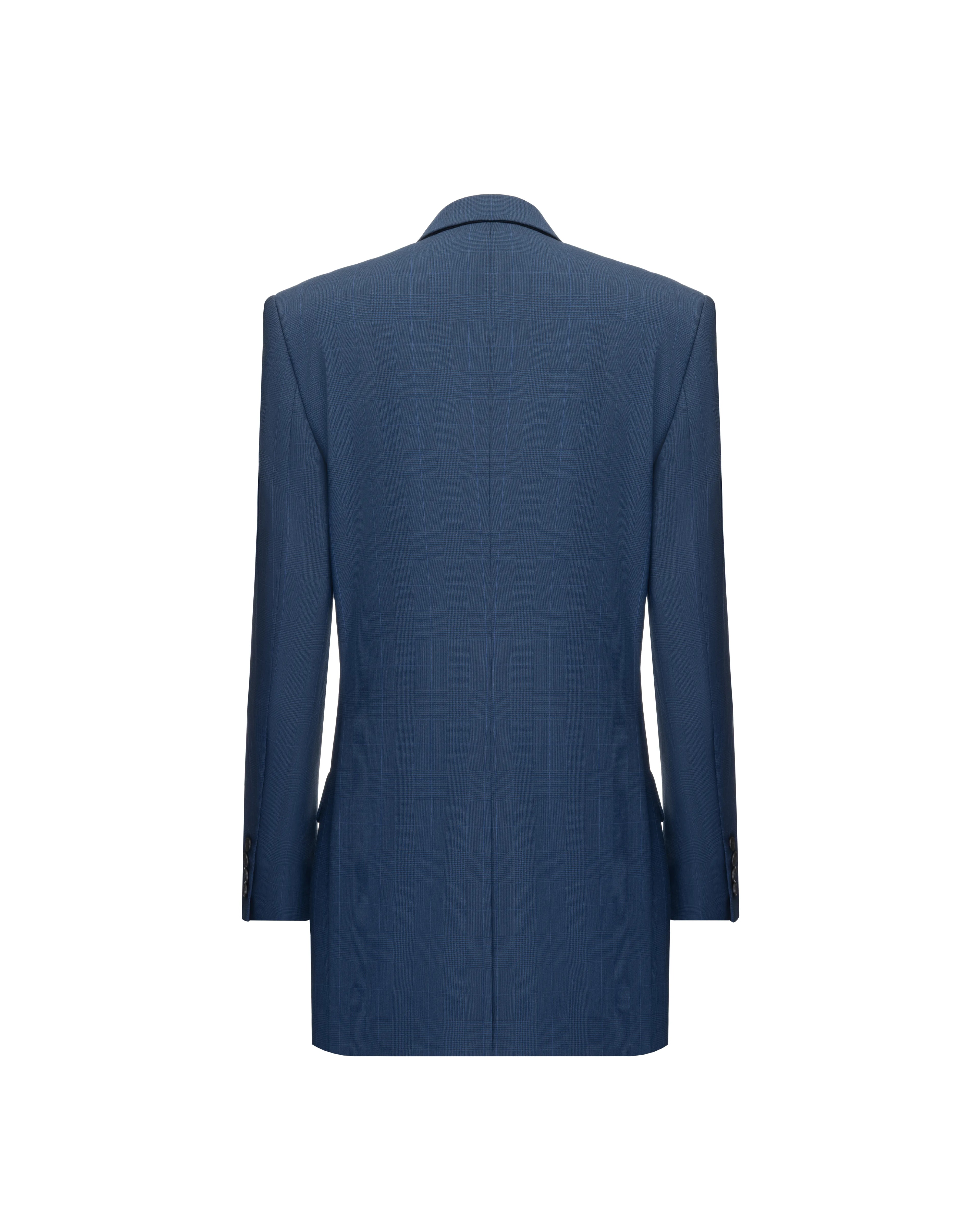 Double-breasted jacket in wool