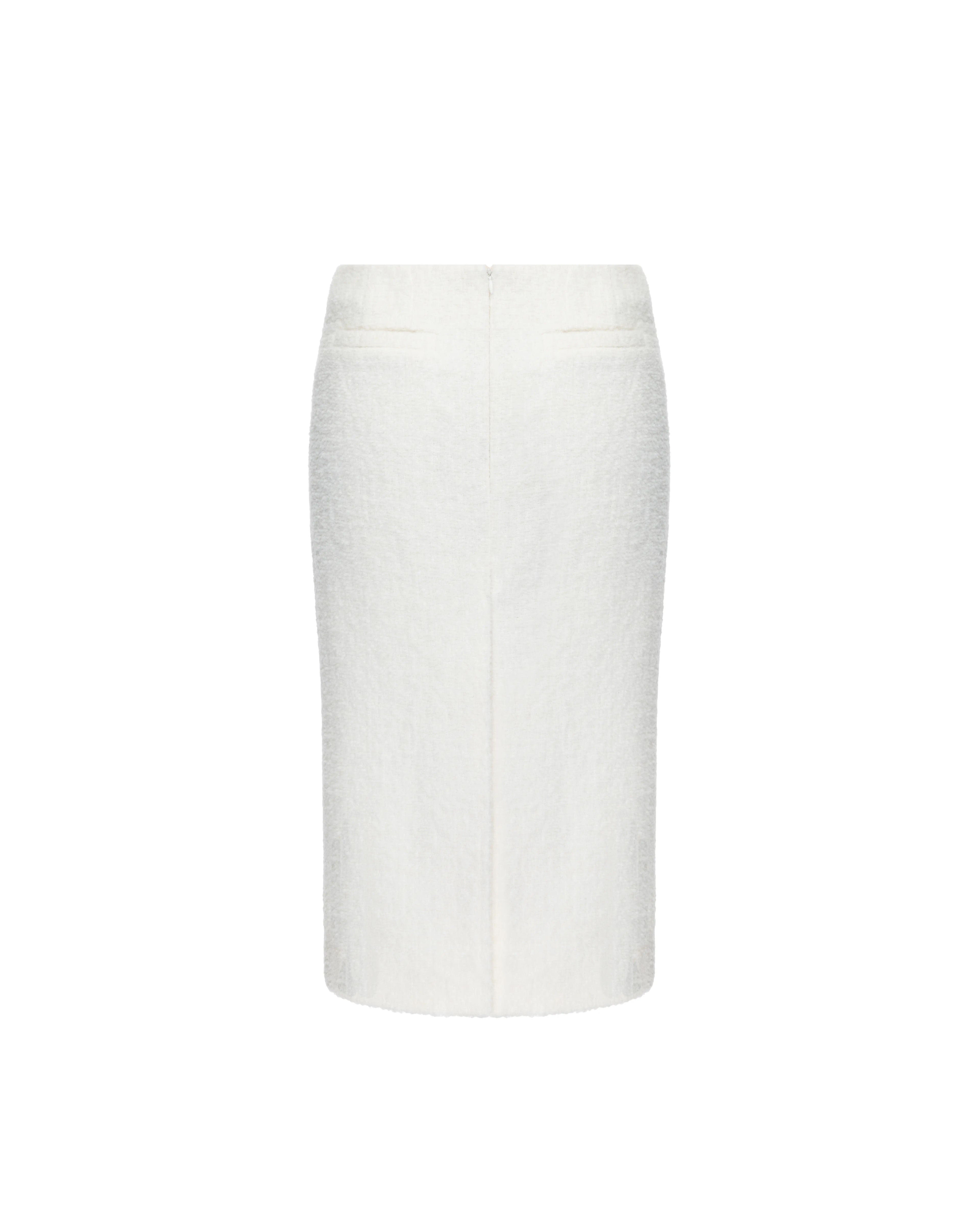 Pencil skirt in wool