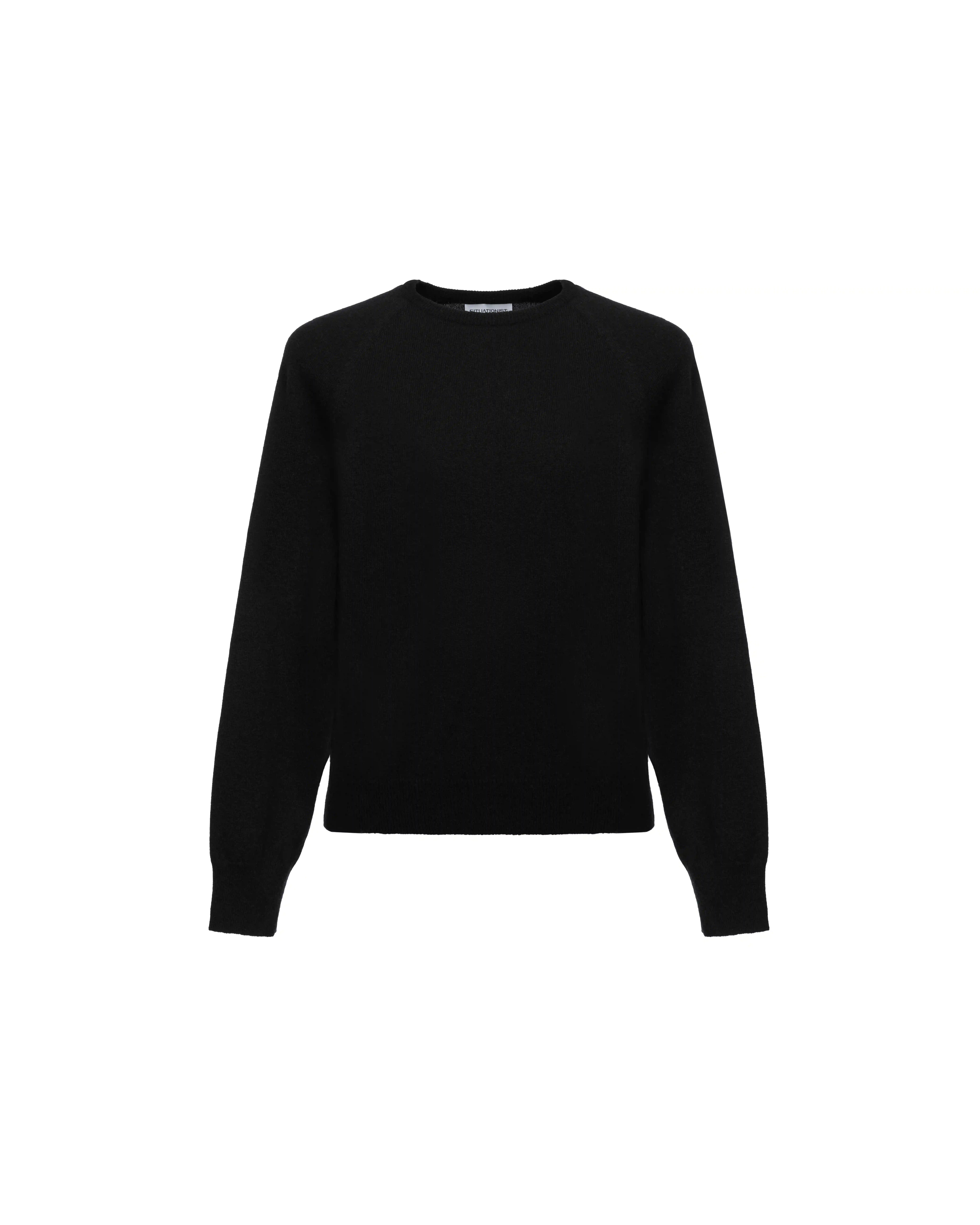 Crew neck knit in cashmere