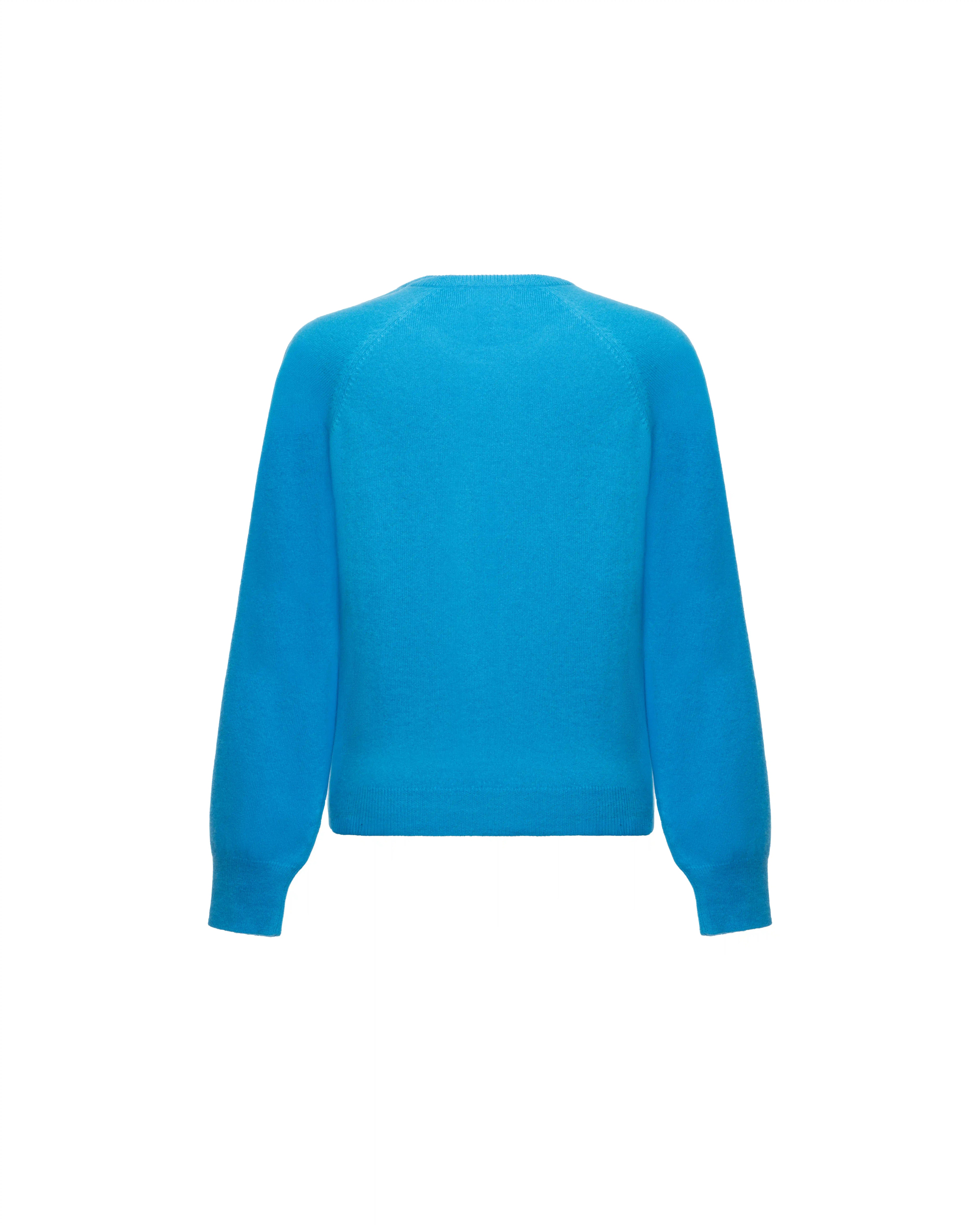 Crew neck knit in cashmere