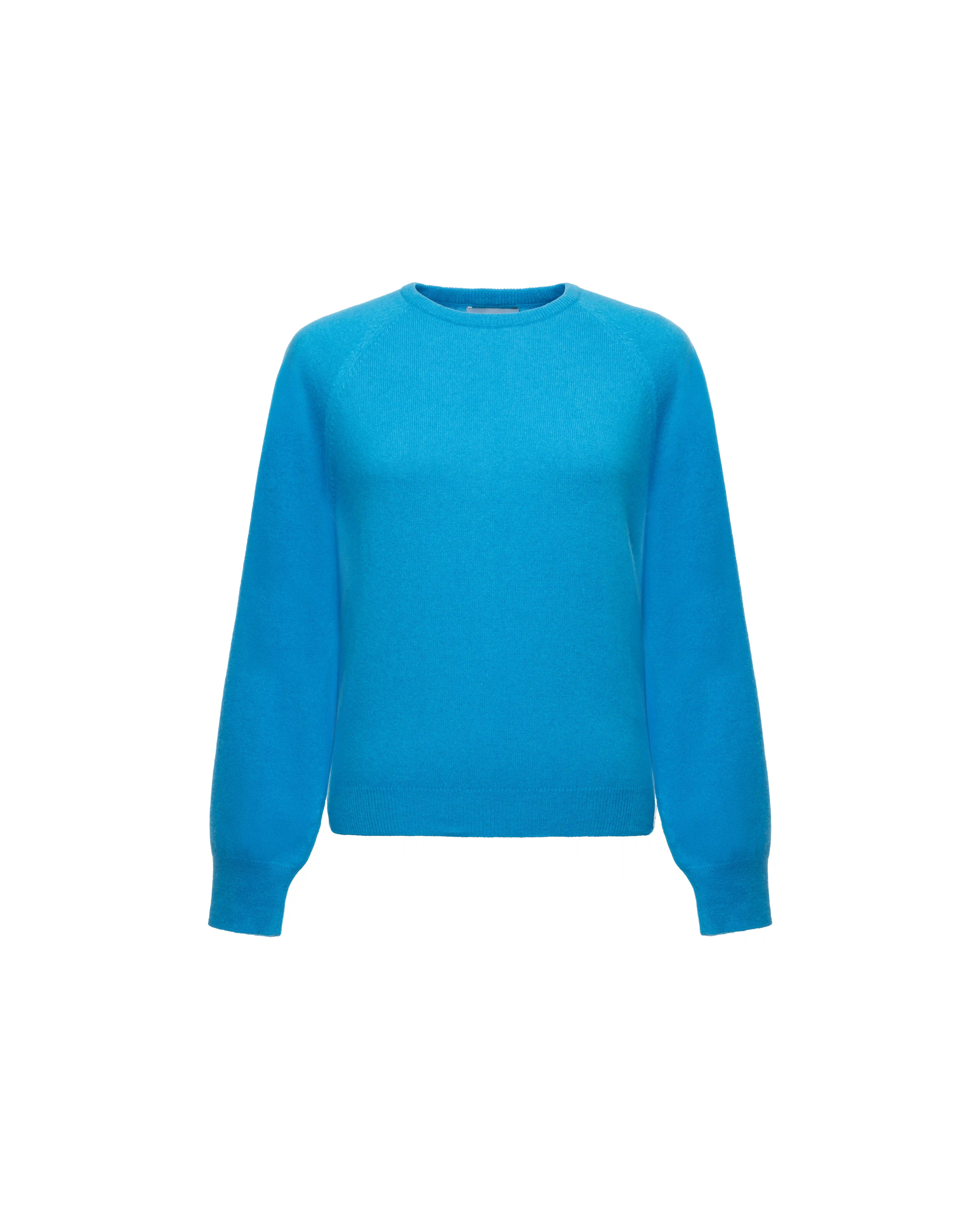 Crew neck knit in cashmere