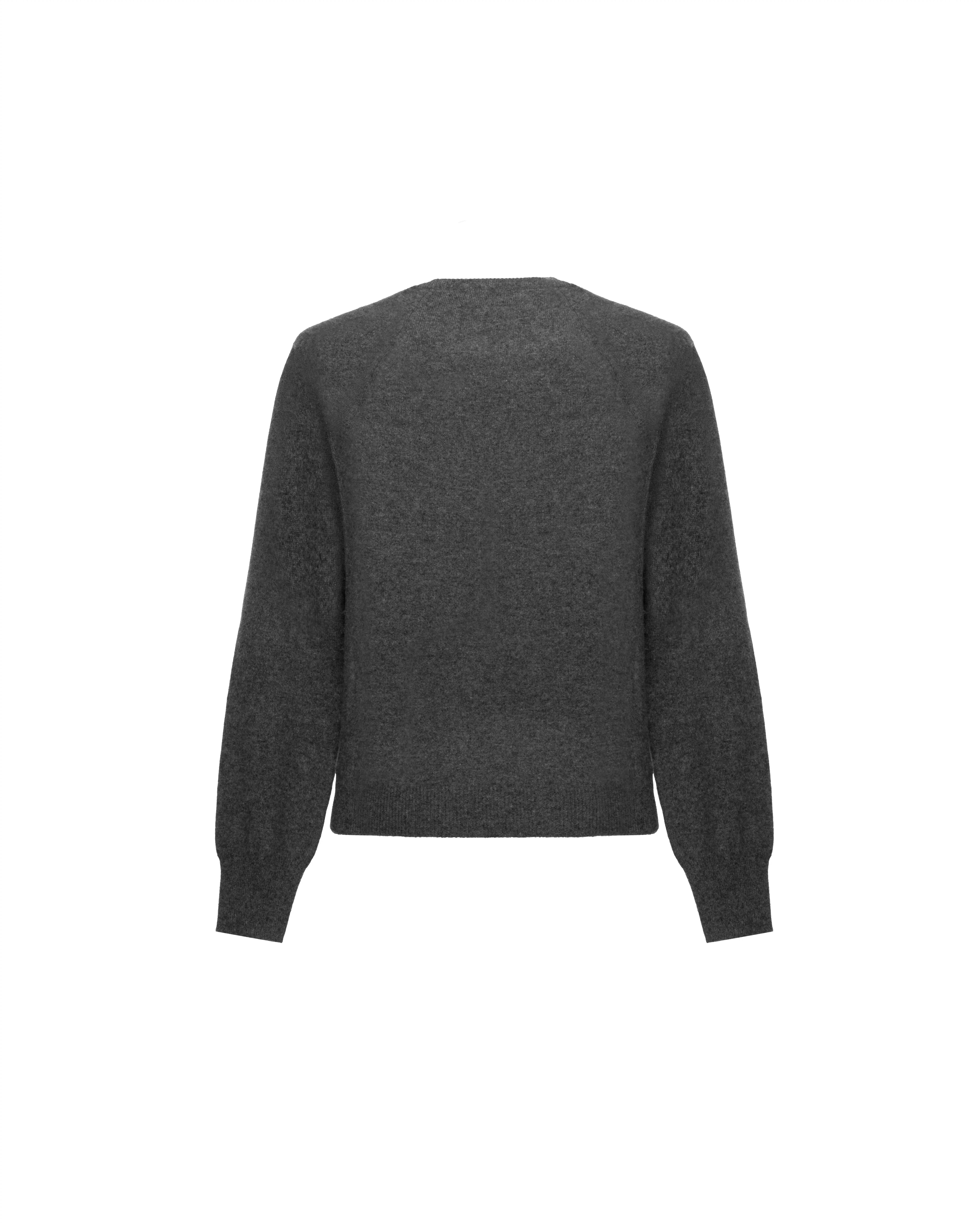 Crew neck knit in cashmere
