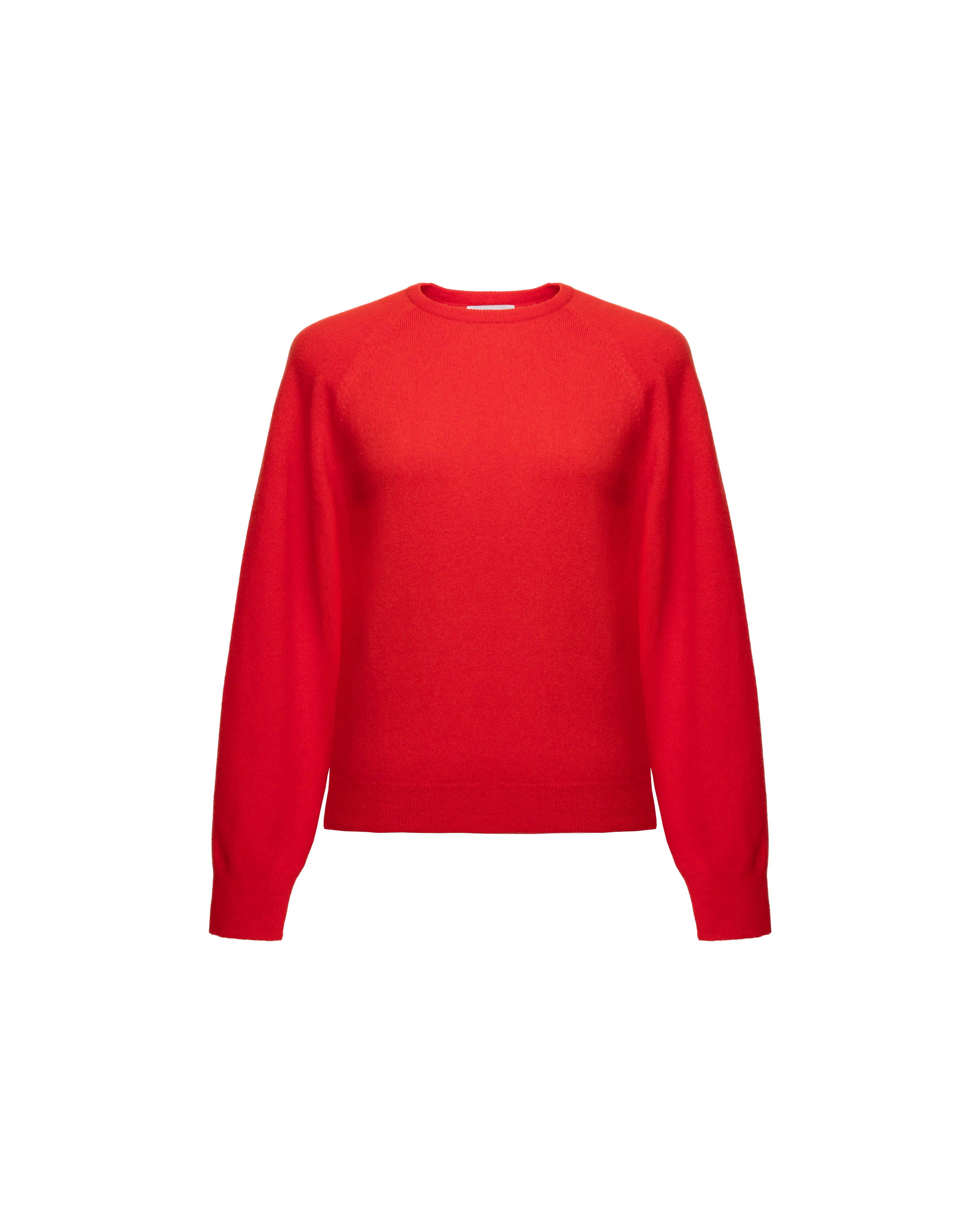 Crew neck knit in cashmere